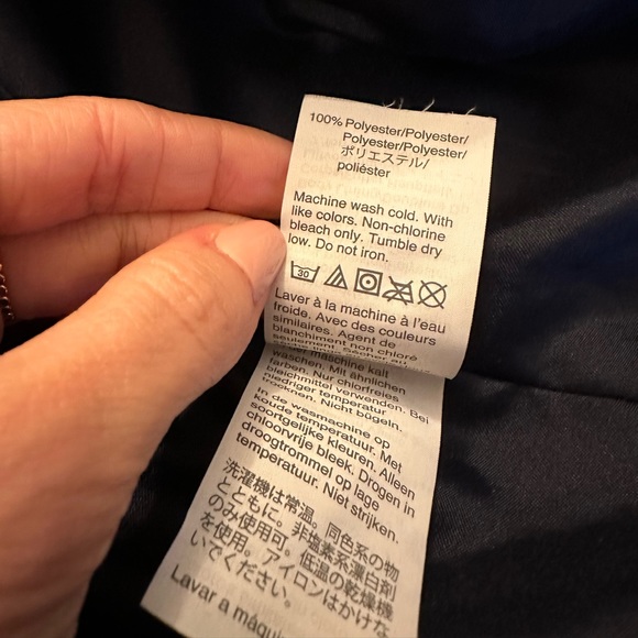 J. Crew Black Teddy Sherpa Coat Sz Small - Picture 9 of 13